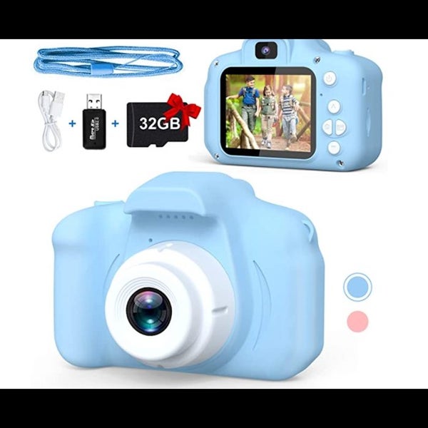Shockproof Selfie Kids Camera Toddler Best Birthday Gifts Dual Camera Carousel 1