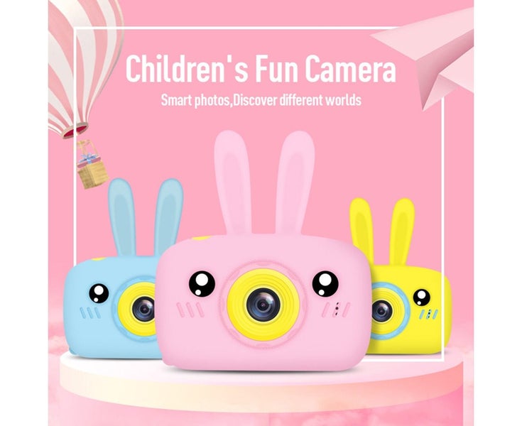 Children Rabbit Shape Digital Video LCD Screen Display Camera Photogra Carousel 2