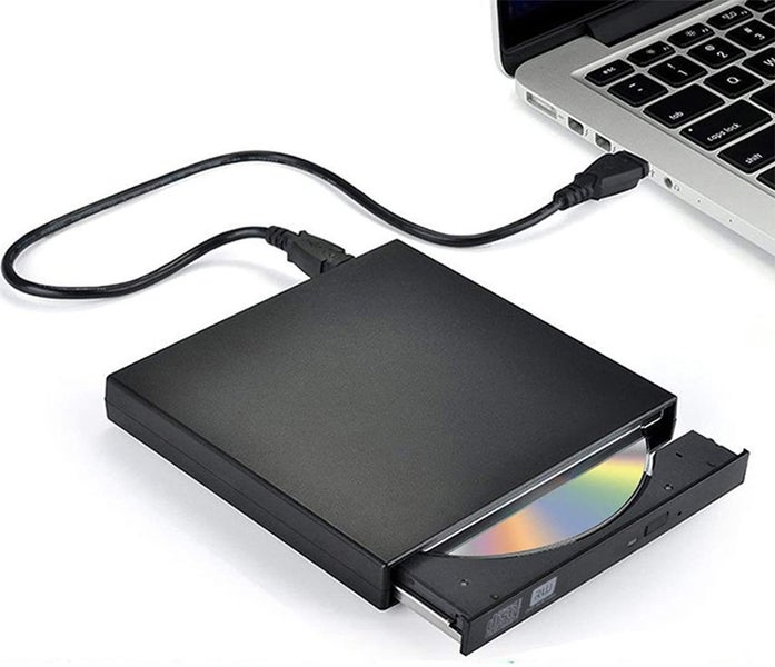 External CD DVD Drive, Blingco USB 2.0 Slim Protable External CD-RW Dr Carousel 1