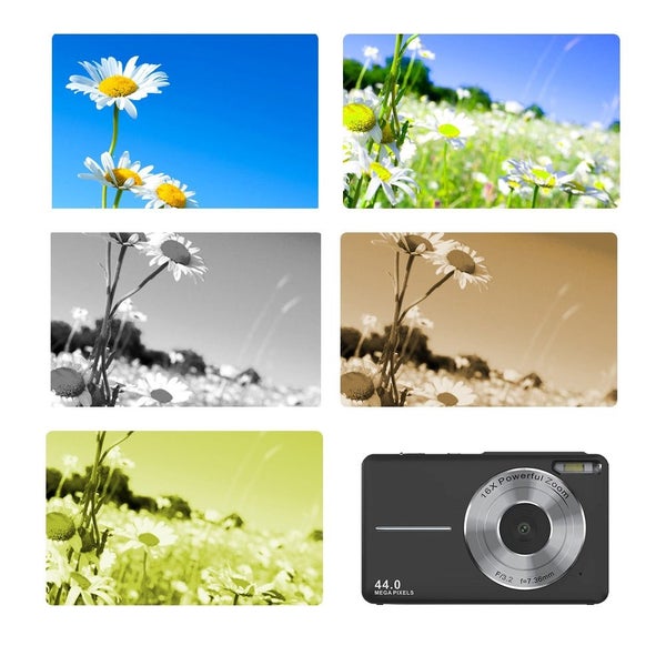 16X Zoom Digital Camera with 32GB Card 1080P Mini Video Camera for Tee Carousel 2