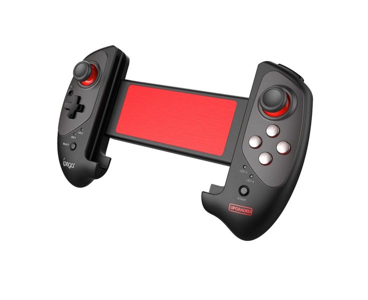 PG-9083S Red Bat Wireless Bluetooth Gamepad Telescopic Game Controller Carousel 1