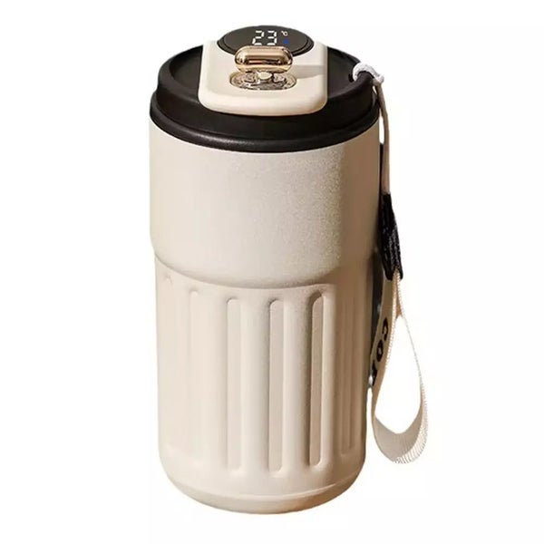 DESAFIONA Smart Thermos Bottle LED Temperature Display Coffee Cup Carousel 1