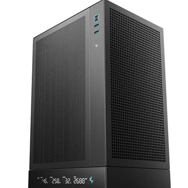 DeepCool CH170 DIGITAL ITX case with digital, Extremely portable size, Abundant Carousel 1