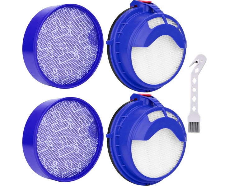 4PACK Filter Replacement for Dyson DC25 Vacuum Ball Cleaner, 2 Pre-Mot Carousel 1