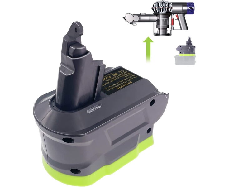 V6 Battery Adapter for Ryobi 18V Lithium ion Battery Converter to for Carousel 1