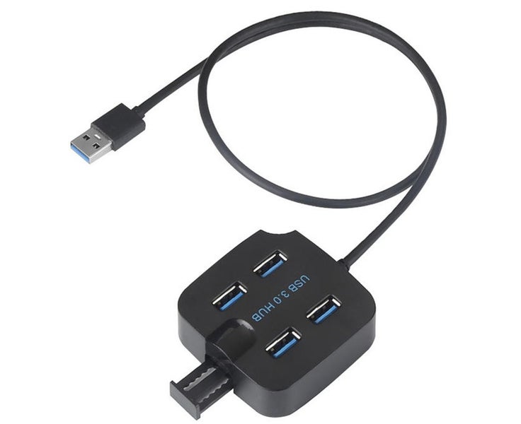 USB3.0 4 Port HUB 4 Port Hub USB Splitter Mobile Phone Bracket 3.0hub Carousel 1