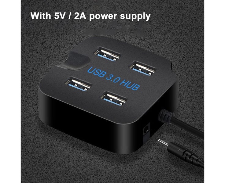 USB3.0 4 Port HUB 4 Port Hub USB Splitter Mobile Phone Bracket 3.0hub Carousel 2