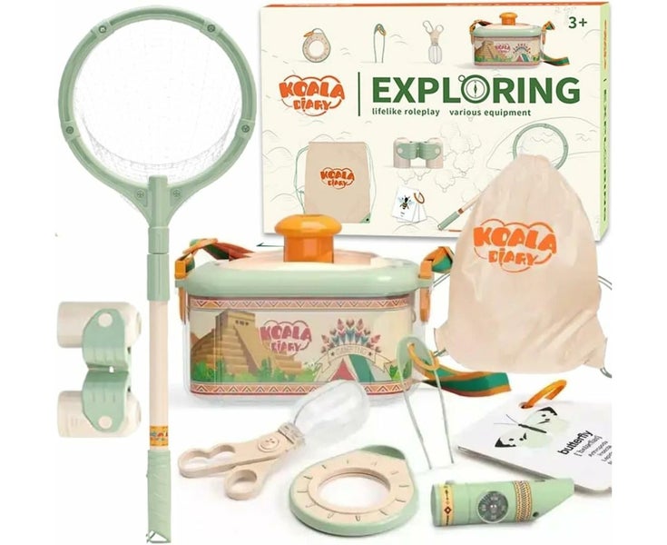 Bug Catcher kit for Kids - Outdoor Explorer Kit with Insect Box,Binocu Carousel 1