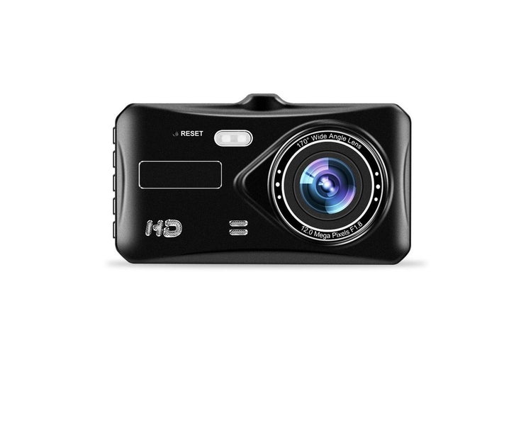 4" Full HD Dash Cam Front and Rear Camera Car DVR Touch Lens Video Rec Carousel 1
