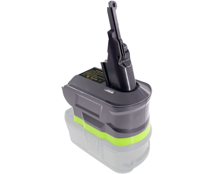 V8 Universal Battery Adapter for Ryobi 18V Lithium Ion Battery Conver Carousel 8