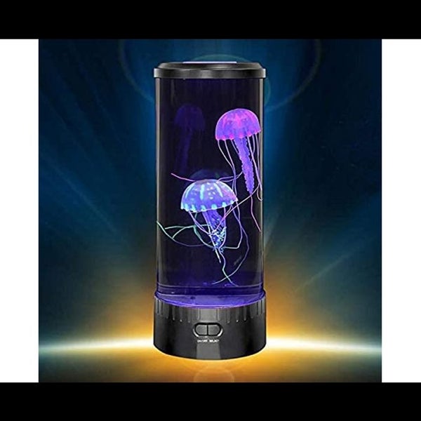 LED Jellyfish Lamp Round with Vibrant 5 Color Changing Light Effects. The Ult Carousel 1