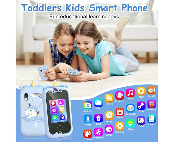 Kids Smart Phone,Unicorn Toys Phone with MP3 Music Player,Kids Toy Sma Carousel 2