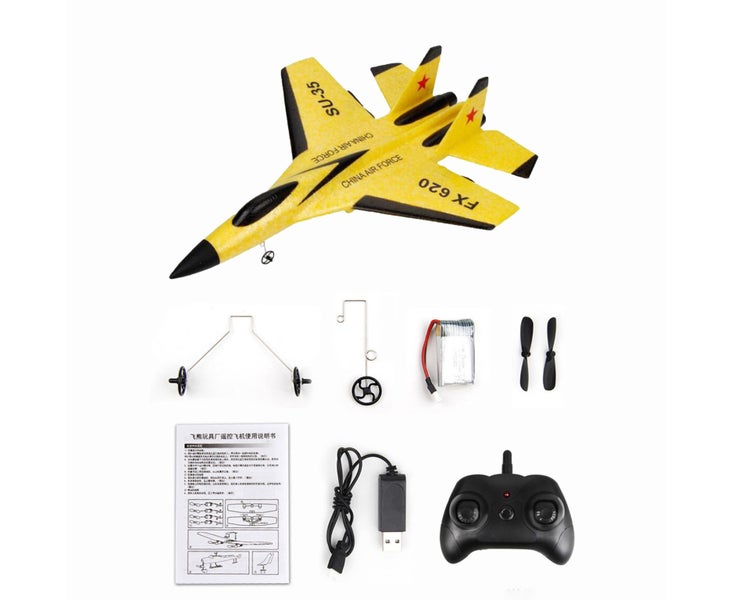 1 Set Aircraft Toy Entertainment Electric Shockproof 2.4G Glider Stabl Carousel 9