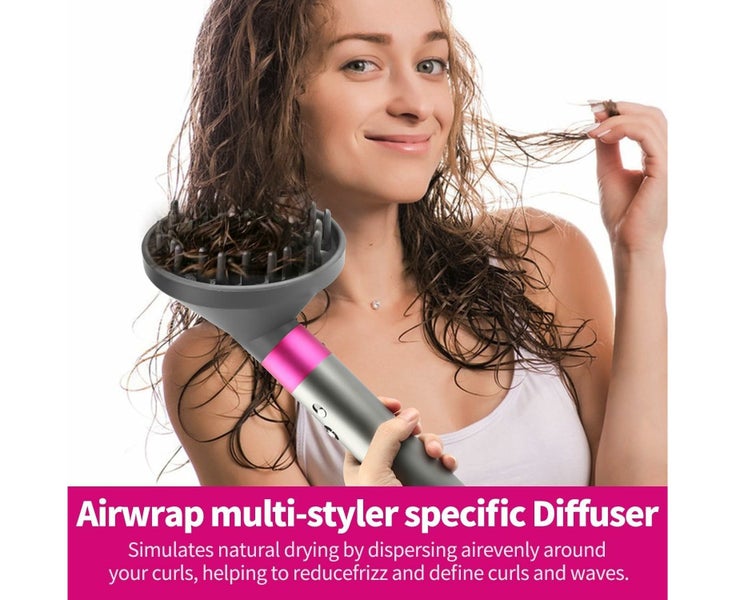 Upgraded Diffuser Attachment Compatible with Dyson Airwrap, Converting Carousel 2
