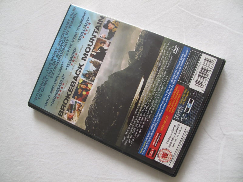 Brokeback Mountain (Heath Ledger / Jake Gyllenhaal) DVD :)64835936897921111