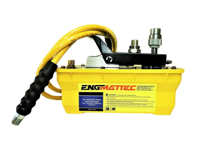 Porta Power Air Driven High Pressure Hydraulic Pump 10000 PSI 2m Hose & Coupler Carousel 2