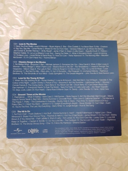 Favourite Original Movie Soundtrack - 5CD set Carousel 2