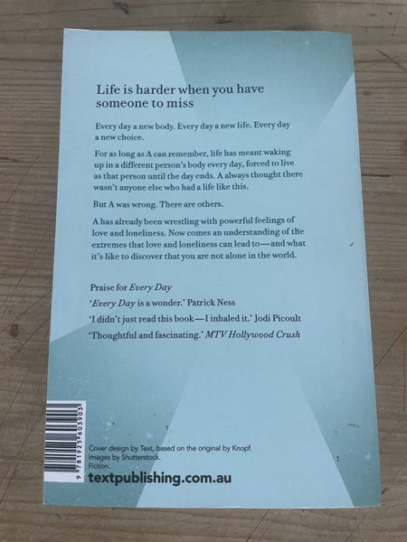 Someday by David Levithan (Every Day, #3) - Medium Paperback Carousel 4