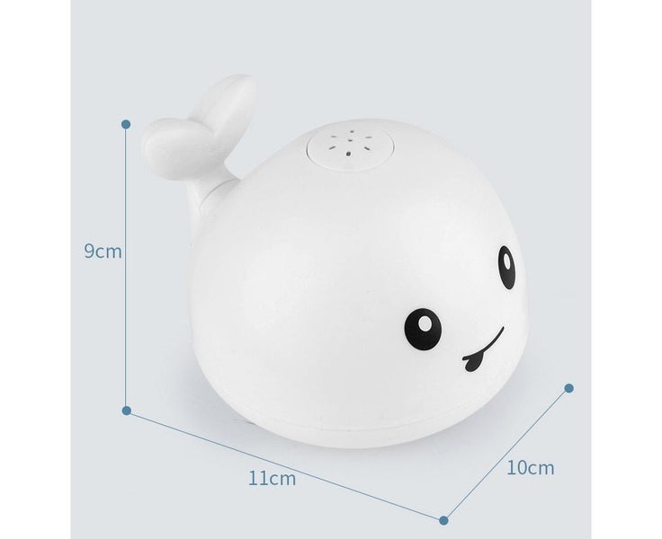 Baby Bath Toys, Whale Automatic Spray Water Bath Toy With Led Light, Inductio Carousel 8