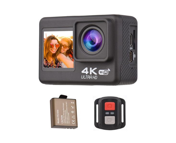 4K60FPS Ultra High Definition WiFi Action Camera Dual Screen 170?a Wide Carousel 1