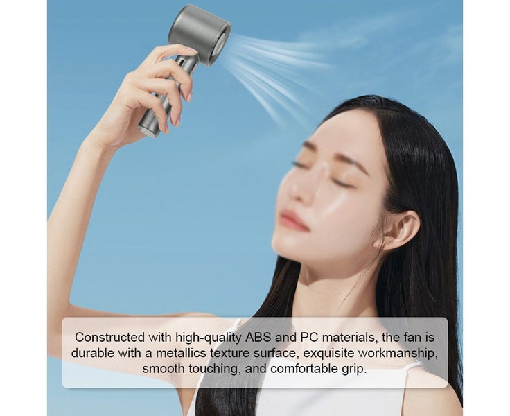 Handheld Fan High-Speed Portable Turbofan USB Rechargeable Electric Fa Carousel 6