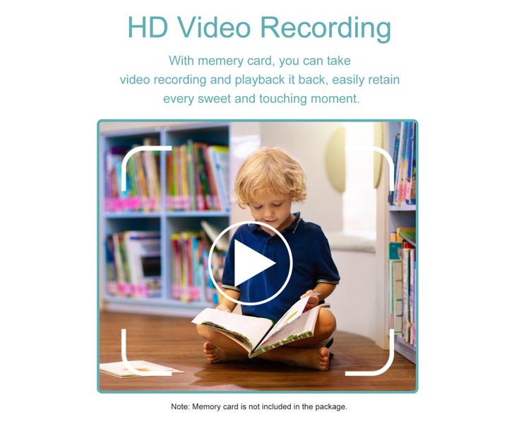 Portable Children Instant Thermal Print Camera 2.4 Inch Screen 1080P D Carousel 6