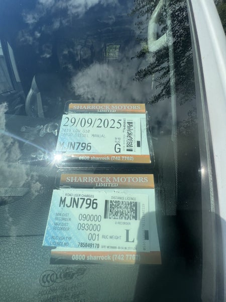 2019 LDV G10 Cargo Diesel Manual 6 speed63612536209537111