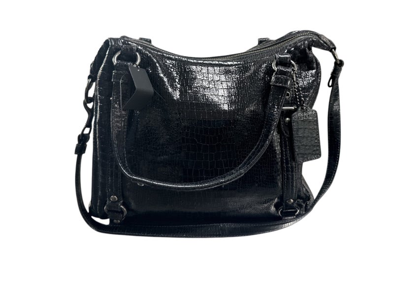 COACH EMBOSSED CROC ALEXANDRA HANDBAG Carousel 1