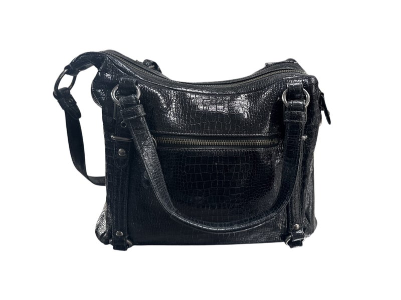 COACH EMBOSSED CROC ALEXANDRA HANDBAG Carousel 4