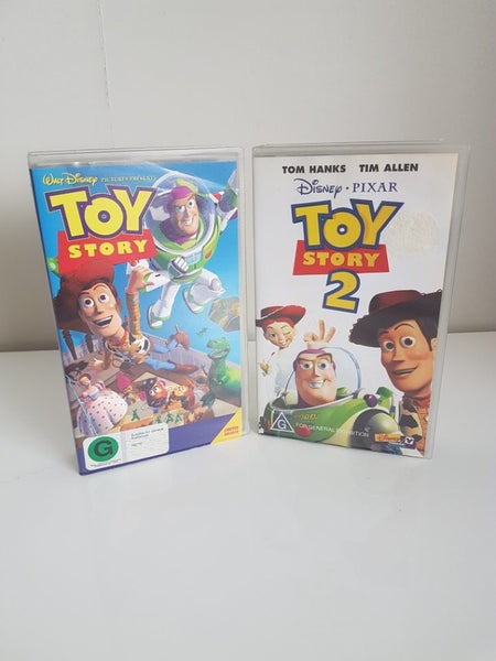 Toy Story 1 & 2 VHS Carousel 1