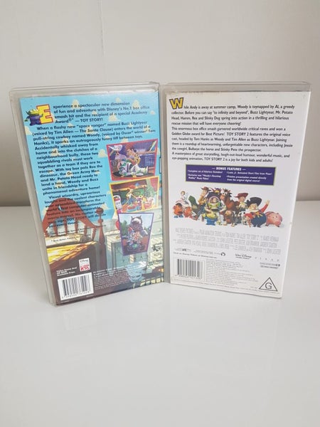 Toy Story 1 & 2 VHS Carousel 3
