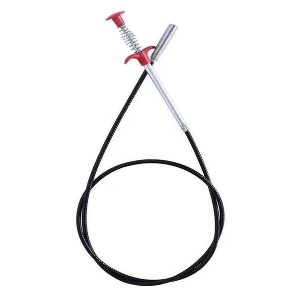 Toilet Clog Remover - 1pc 60 cm Drain Snake Cleaner with 4 Claws #DA204 Carousel 1