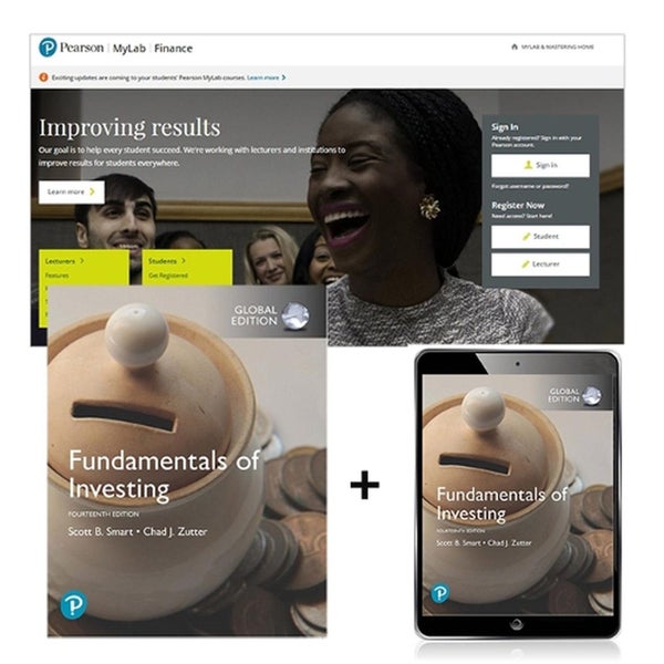 Fundamentals of Investing, Global Edition + MyLab Finance with Pearson eText by Carousel 1