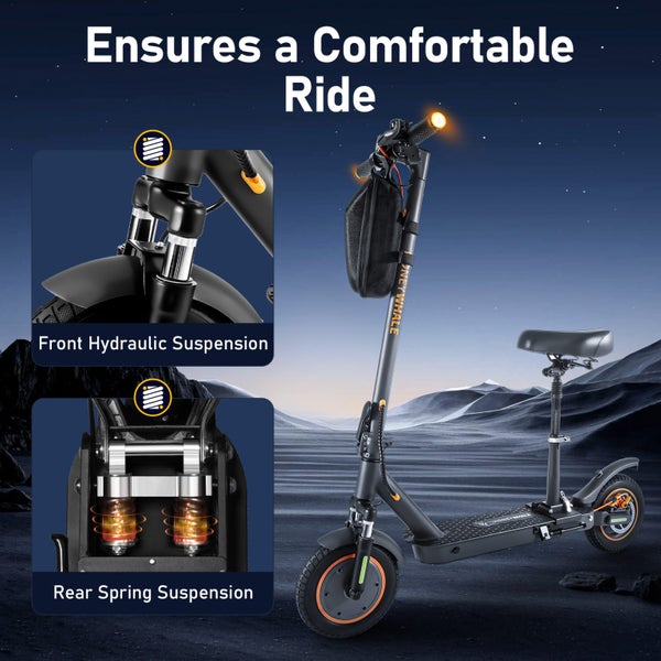 Promotion! 32KM/H-Up to 32KM-Removable Seat Electric Scooter M2 MAX-B Carousel 6
