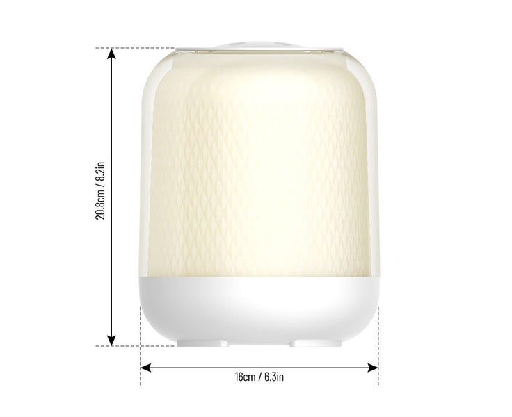 3L Cool Mist Humidifier with Two Nozzles Four Mist Levels Desktop Plant Humid Carousel 2