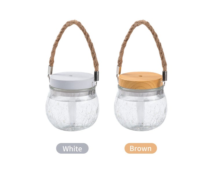 400mL Mason Jar Humidifier Glass Mist Humidifier With 7-Color Night Li Carousel 2