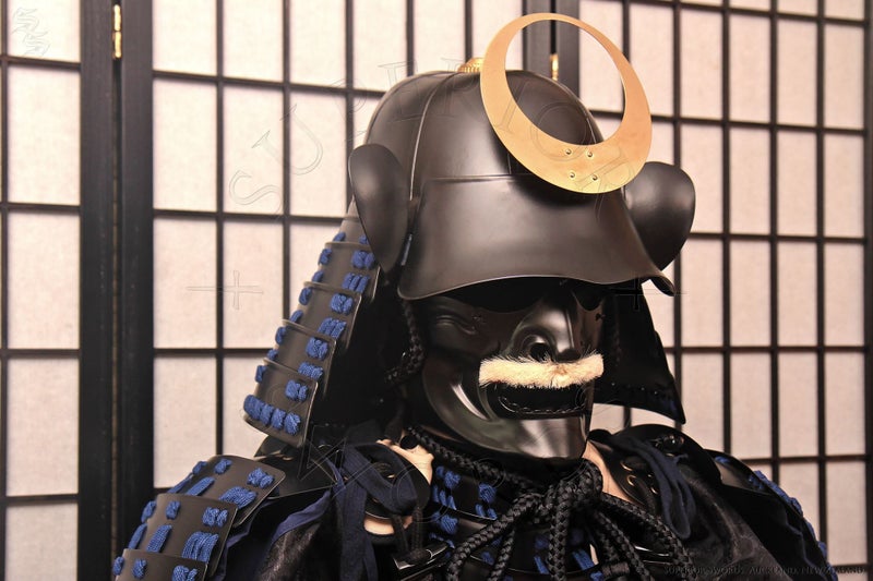 Samurai Armour - Yoroi - Full Suit - BLACK/BLUE Carousel 1
