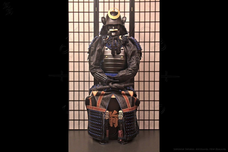Samurai Armour - Yoroi - Full Suit - BLACK/BLUE Carousel 2