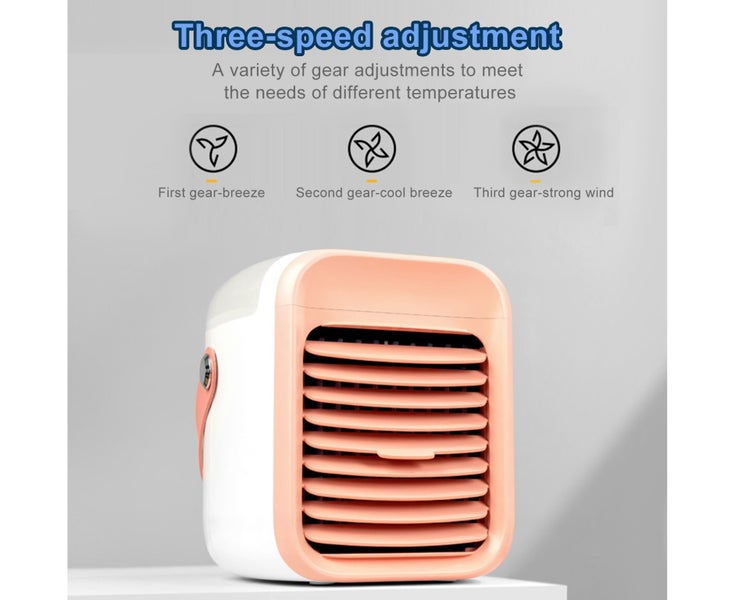 Portable Air Conditioner Rechargeable Air Cooler Fan Air Conditioner F Carousel 6