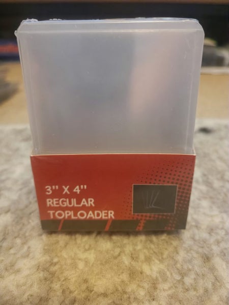 Toploader - 3 x 4 Regular Clear x 25/box Carousel 1