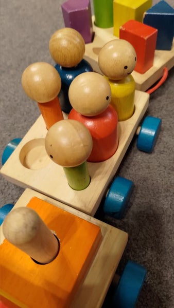 Bulk wooden train sets as it is Carousel 2