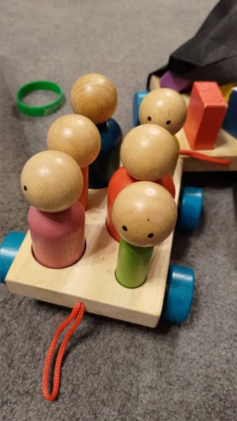 Bulk wooden train sets as it is Carousel 5
