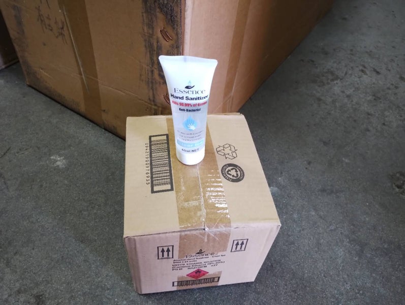 Stock Sale ~~ 24 x 60ml Essence Hand Sanitiser Carousel 1