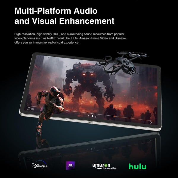 12.4 Doogee T30 Max Tablet 8Gb 512Gb Android 14 Global Version Dark Carousel 14