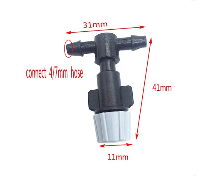 Garden Lawn Outdoors Irrigation Plastic Sprayer Nozzles Suits Spray At Carousel 3