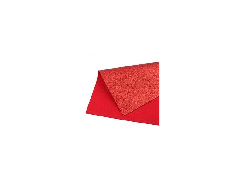 1.2mm Soft Glitter Non Woven Polyester Felt For DIY Home Decoration 21X30cm Carousel 1