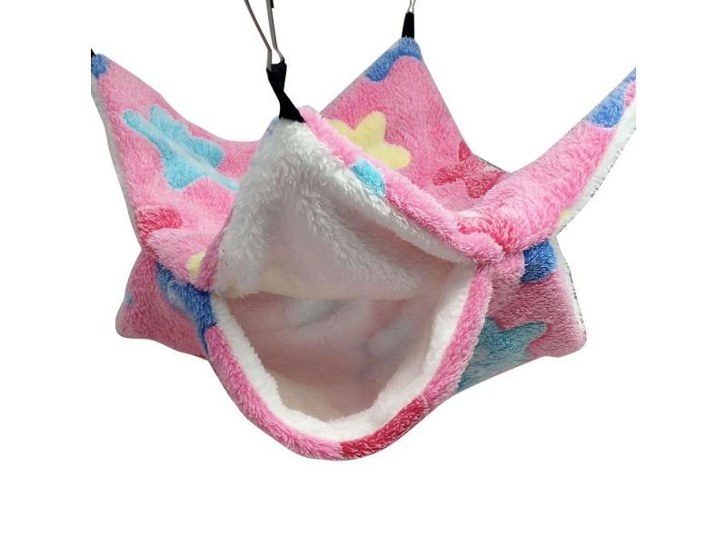 Hammock For Rats Double Thick Plush Warm Bed For Hamster House Nest Sleeping Carousel 1