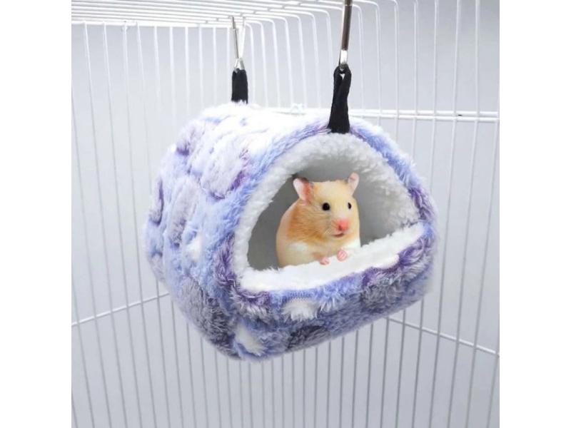Hamster House Rodent Cage Printed Hammock For Rats Guinea Pigs Carousel 2