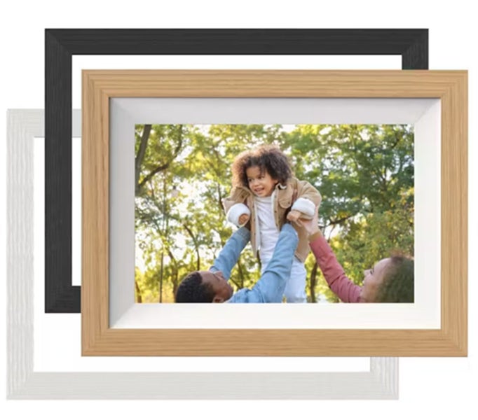 NoBrand Interchangeable Frames for 15.6" Digital Photo Frame Oak / Black / White Carousel 1