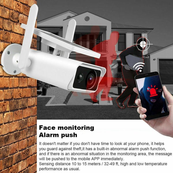 Solar Powered 1080P HD Security Camera – Wireless WiFi IP Outdoor CCTV64244645486339114